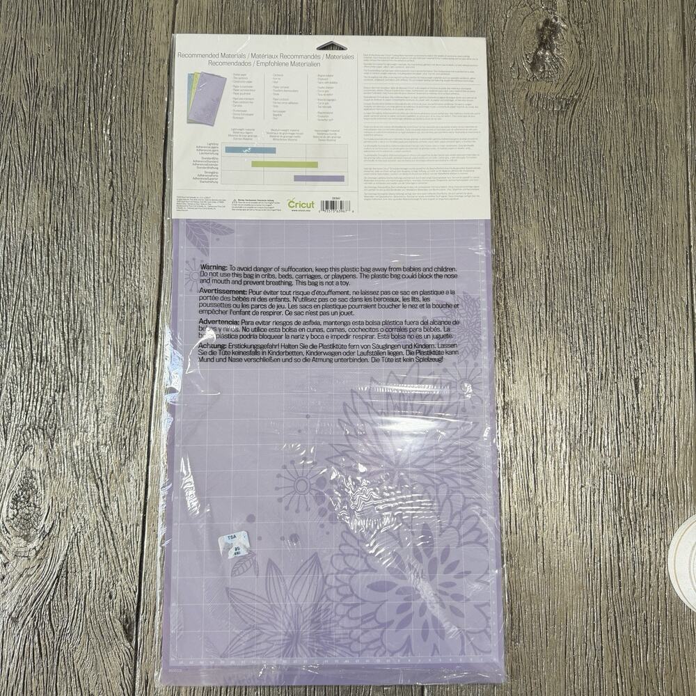 Cricut Adhesive Cutting Mat Variety Pack 12x24” Light Standard & Strong Grip - Picture 3 of 3